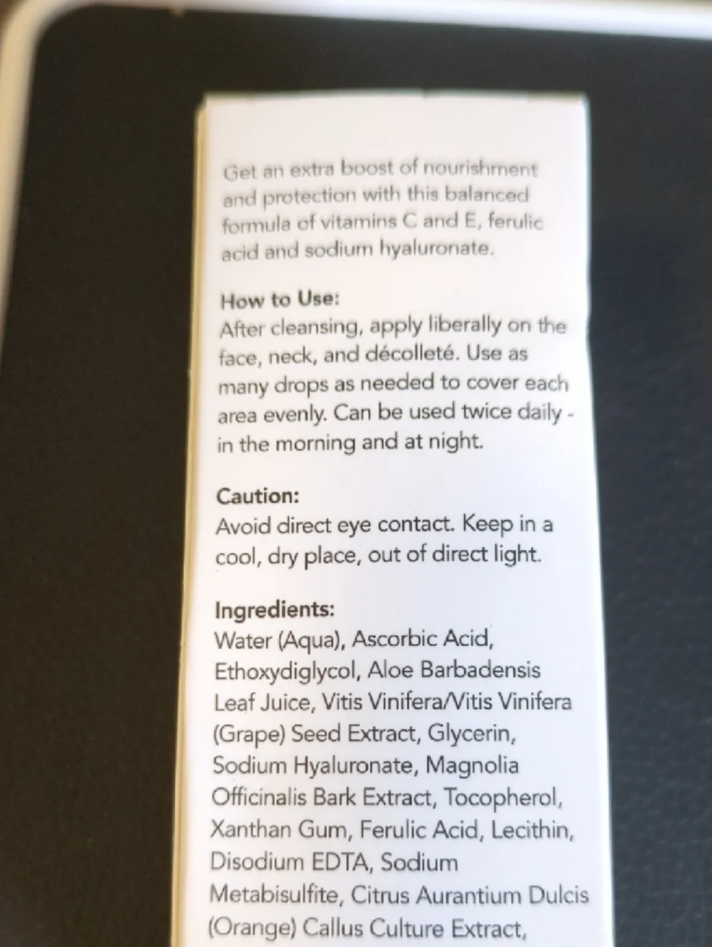 MAELOVE The Glow Maker Antioxidant Serum - White